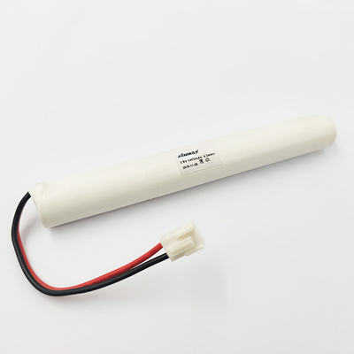 Ni-Cd-Hochtemperatur-Batteriepaket 3.6V 1400mAh Für Notfall-Lichterladung und -entladung Temperatur -20°C~+70°C